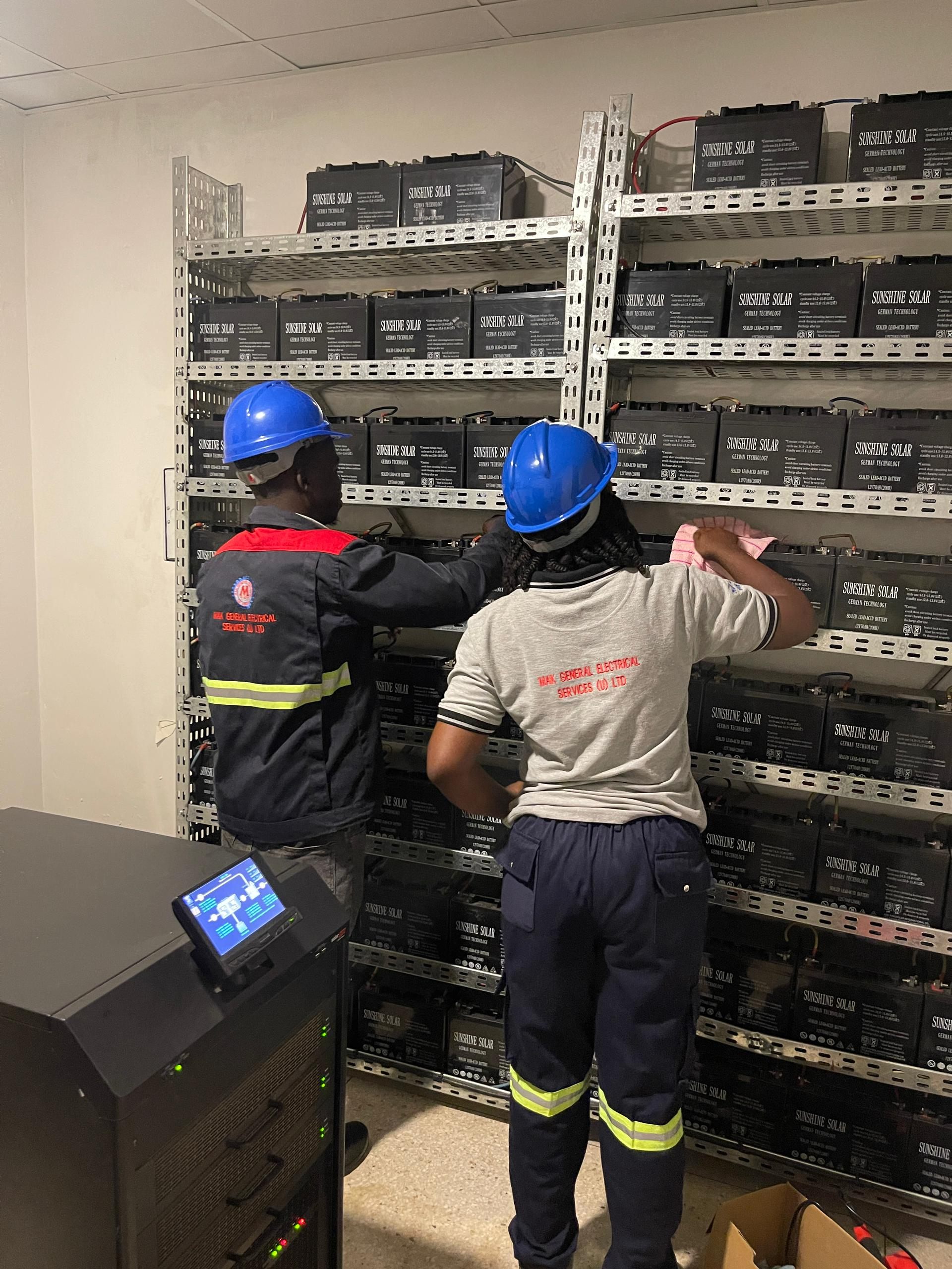 Electrical equipment maintained by MAK General Services